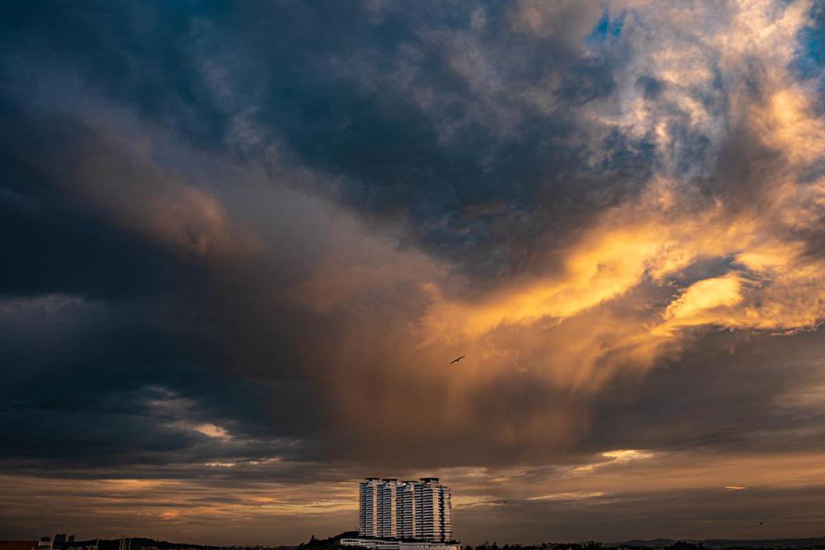 Image of Sky, Morning, Afterglow, Sunset, Cloud, Dusk etc.