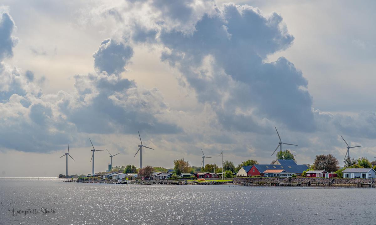 Image of Sky, Cloud, Windmill, Wind etc.