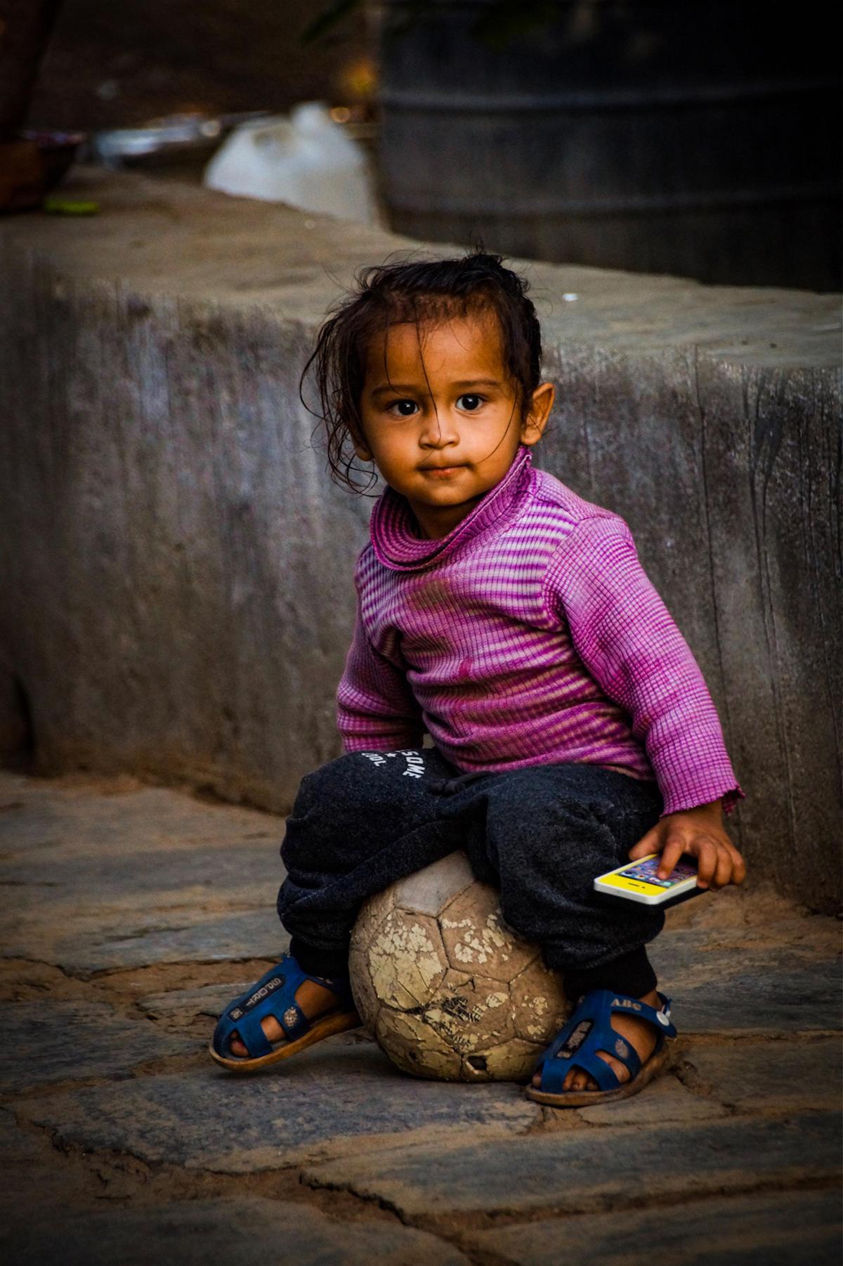 Image of Child, People, Sitting etc.