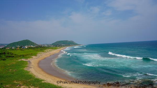 Image of Sky, Mountain, Cloud, Natural landscape, Water, Beach etc.