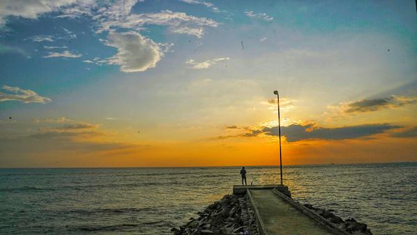 Image of Sky, Morning, Afterglow, Sunset, Sunrise, Cloud etc.