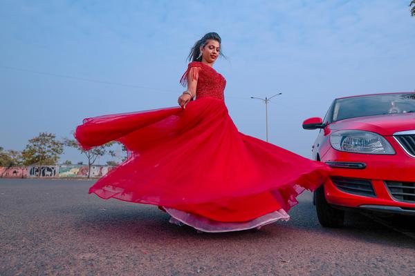 Image of Sky, Dress, Vehicle, Car, Automotive design, Automotive lighting etc.
