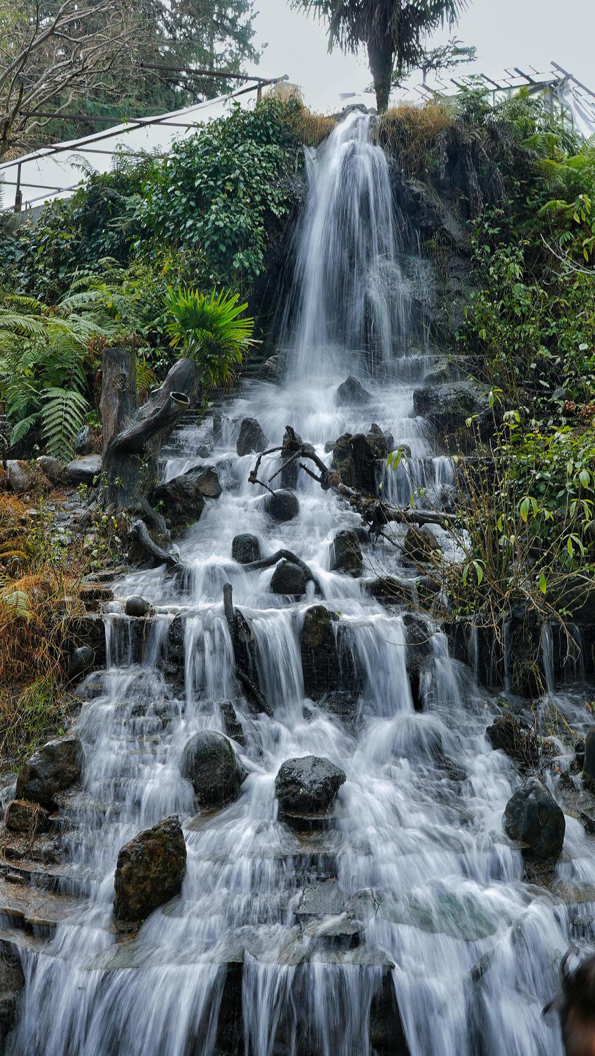 Image of Nature, Natural landscape, Water, Plant, Botany, Waterfall etc.