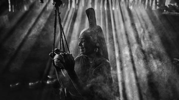 Image of Temple, Water, Plant, Style, Wood, Flash photography etc.
