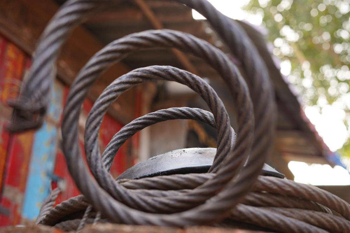 Image of Wood, Automotive tire, Wire fencing etc.
