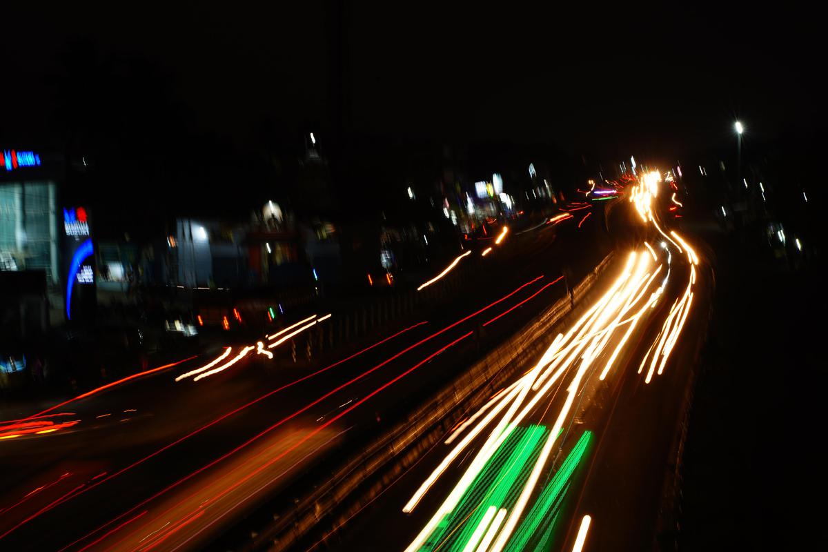 Image of Automotive lighting, Headlamp, Road surface, Street light, Electricity, Asphalt etc.