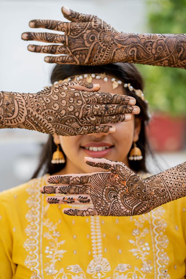 Image of Yellow, Smile, Headgear, Happy, Hairstyle, Human body etc.