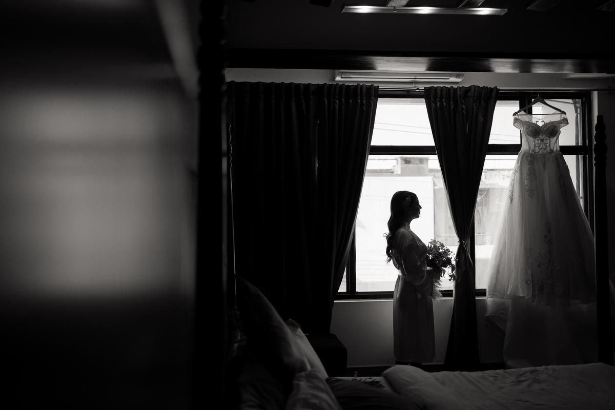 Image of Black-and-white, Black, Style, Curtain, Textile, Flash photography etc.