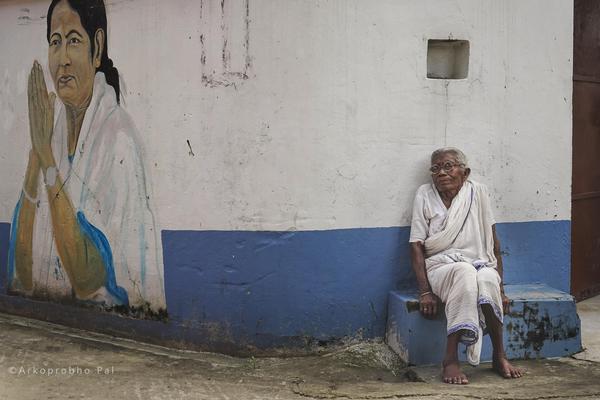 Image of Temple, Art, Street fashion, Standing, Wall, Public space etc.