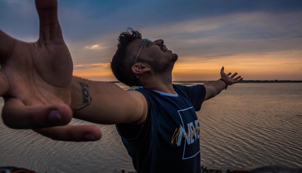 Image of Sky, Hand, Arm etc.