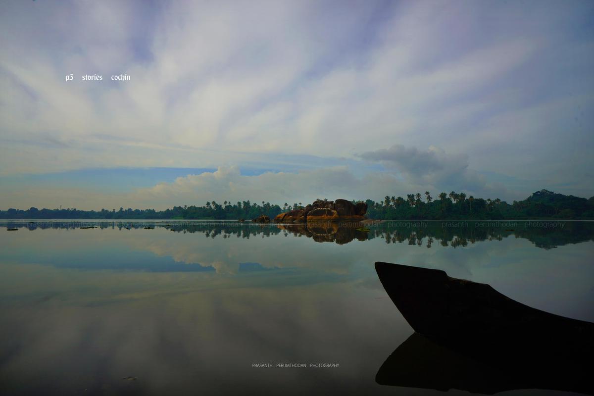 Image of Sky, Cloud, Natural landscape, Water, Dusk, Horizon etc.