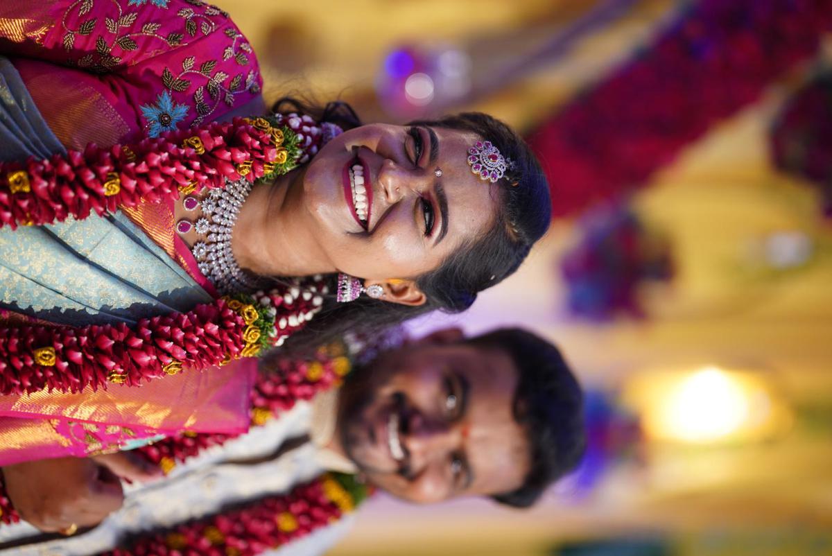 Image of Photograph, Purple, Fun, Smile, Dress, Happy etc.
