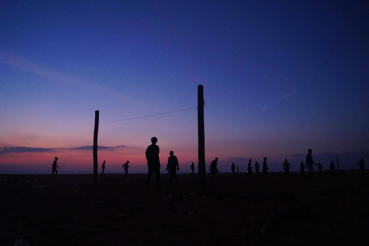 Image of Morning, Sunset, Sunrise, Dusk, Evening, Horizon etc.