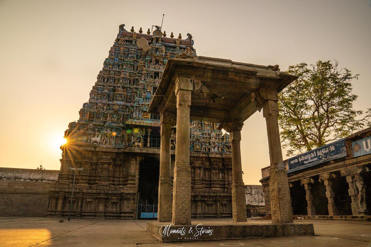 Image of Temple, Sky, Tree, Water etc.