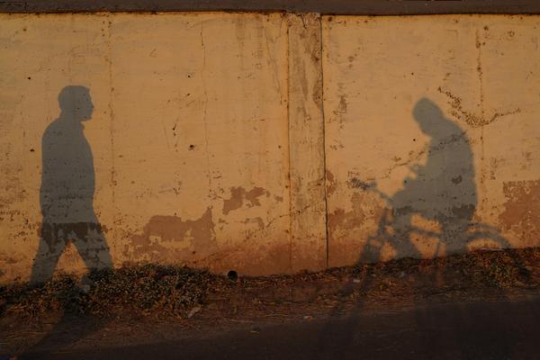 Image of Wood, People in nature, Beige, Asphalt, Rectangle etc.