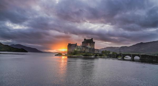 Image of Nature, Highland, Sky, Cloud, Water, Sea etc.