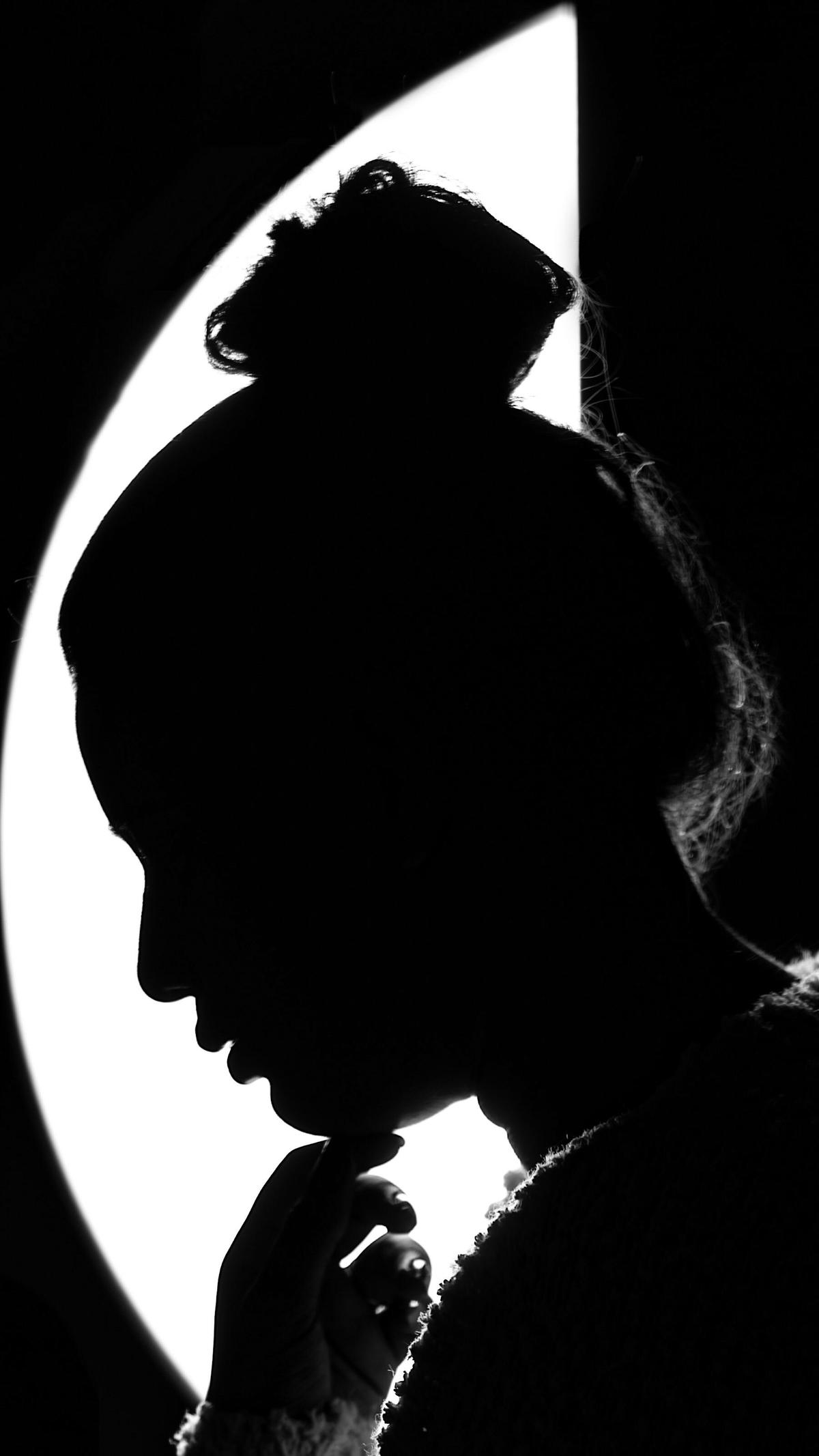 Image of Black-and-white, Black, Silhouette etc.