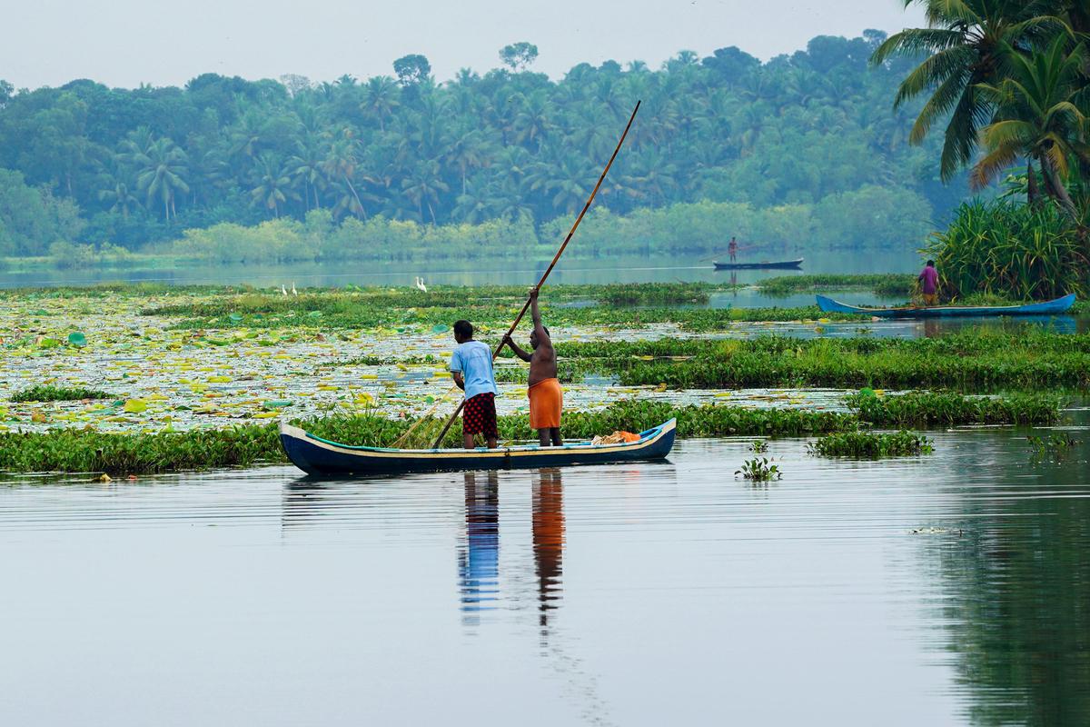 Image of Vehicle, Water, Water transportation, Boat, River etc.