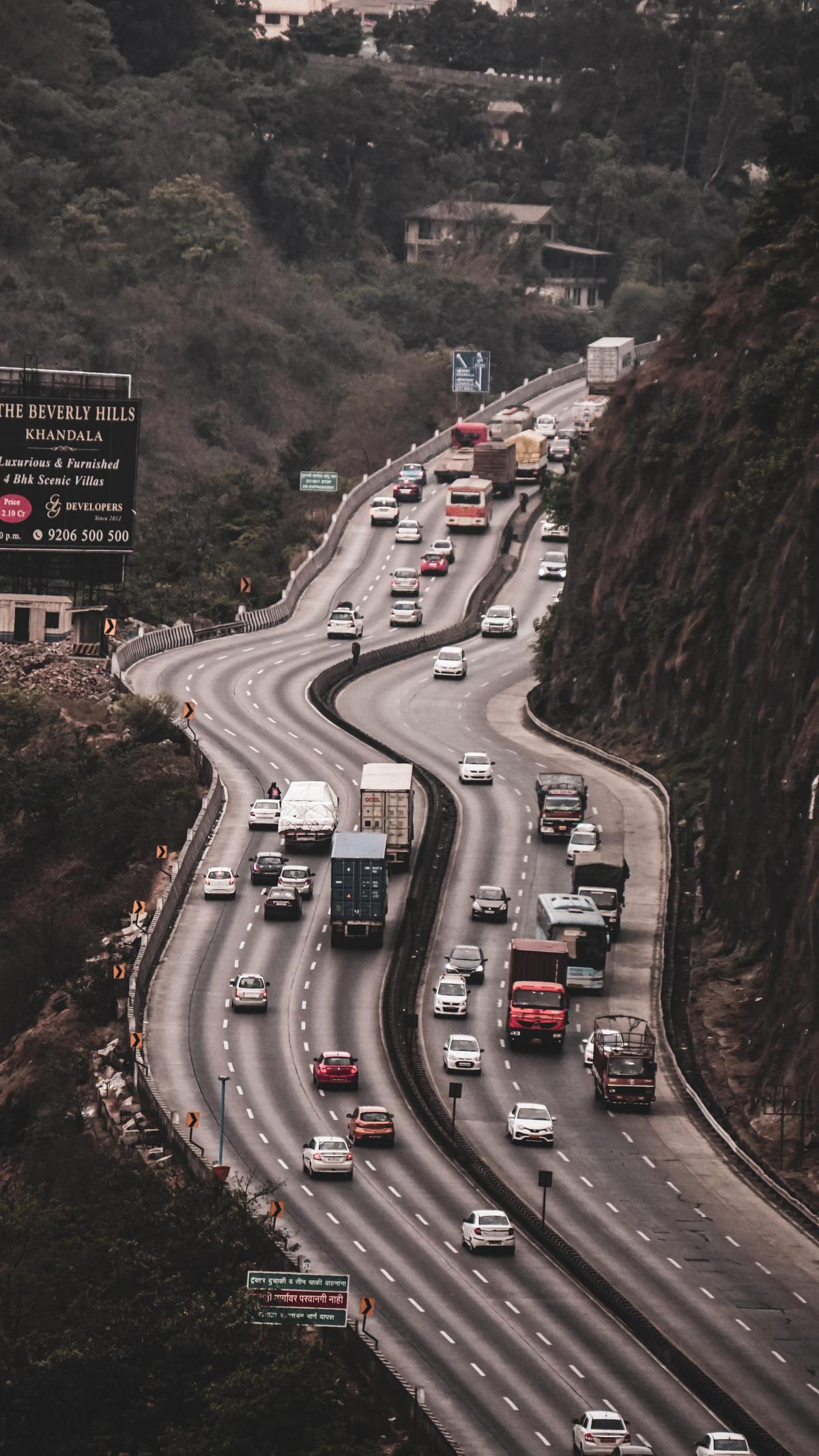 Image of Road, Highway, Infrastructure, Lane, Transport, Thoroughfare etc.