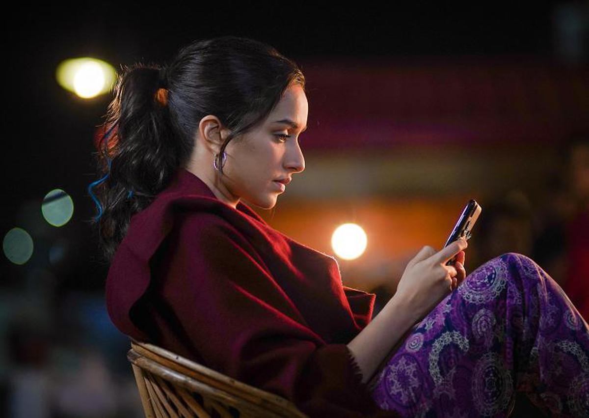 Image of Sitting, Beauty, Black hair etc.