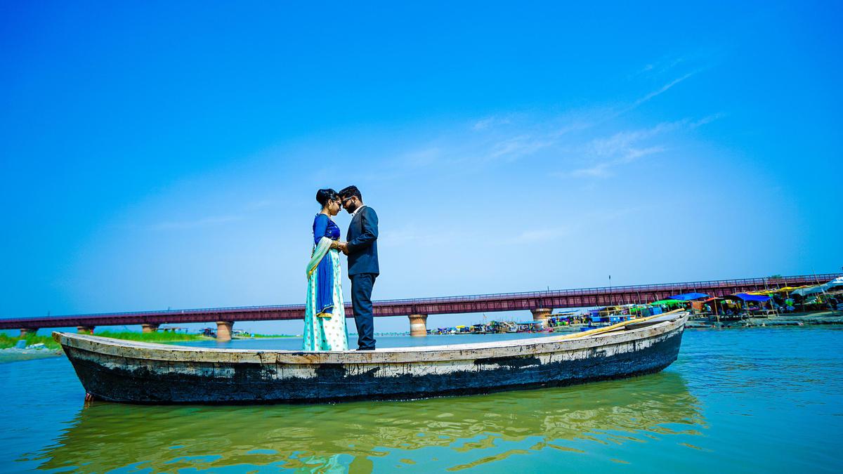 Image of Sky, Vehicle, Blue, Transport, Water transportation, Boat etc.