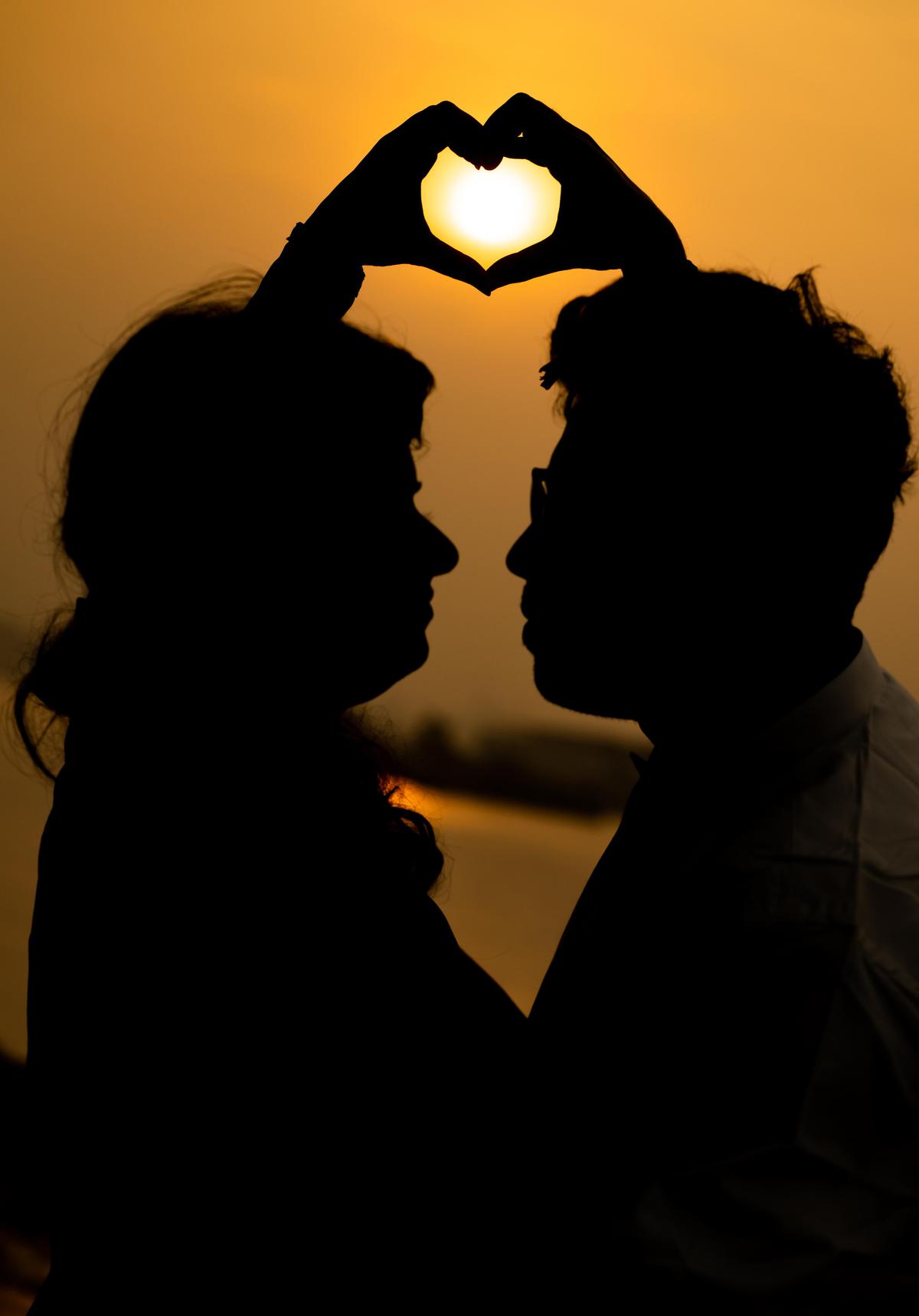 Image of Silhouette, Romance, Love, Backlighting etc.