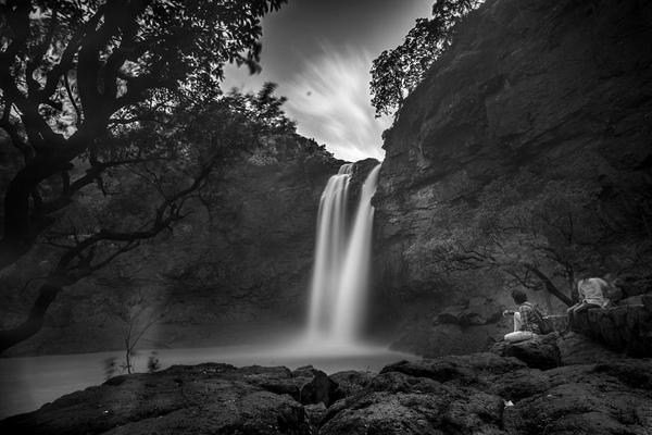 Image of Nature, Natural landscape, White, Black-and-white, Monochrome photography, Black etc.