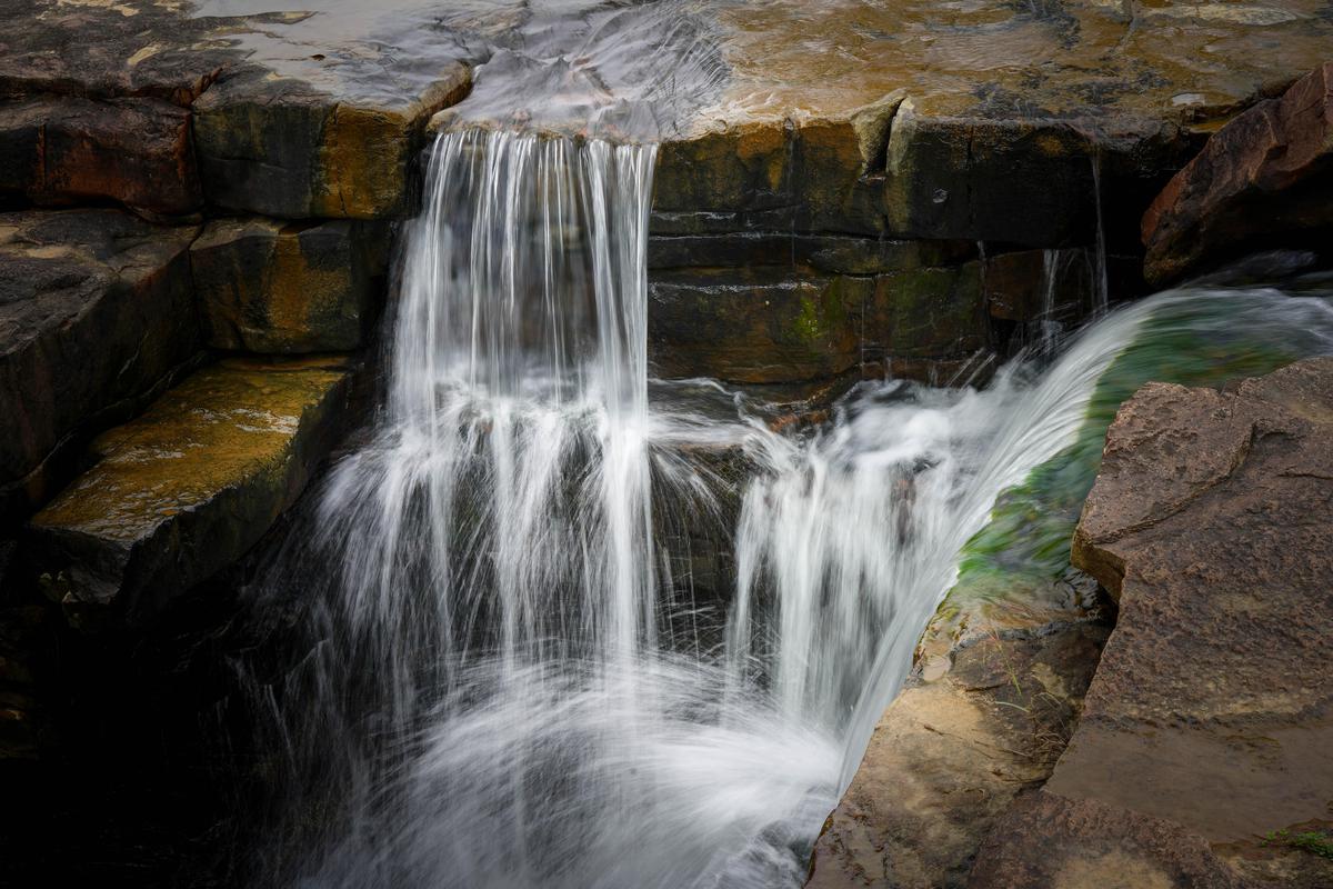 Image of Nature, Natural landscape, Water, Waterfall, Body of water, Water resources etc.