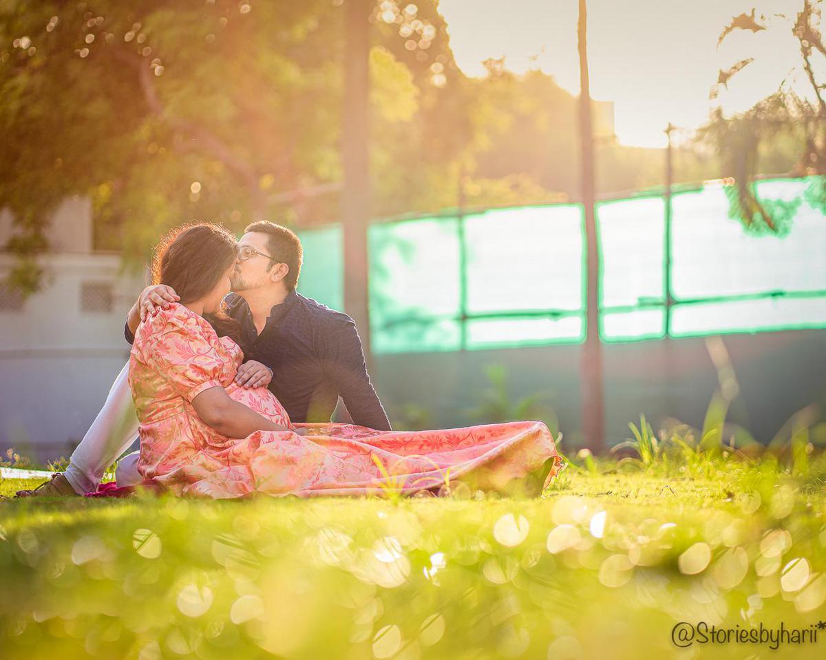 Image of Photograph, Yellow, People in nature, Romance, Love etc.