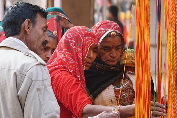 Image of People, Sari etc.