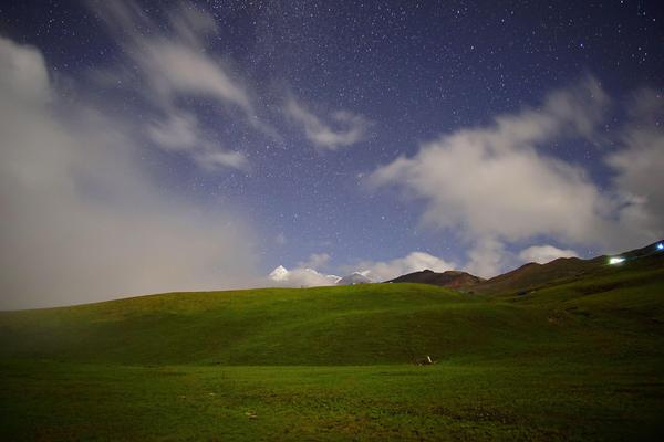Image of Nature, Highland, Sky, Mountainous landforms, Mountain, Cloud etc.