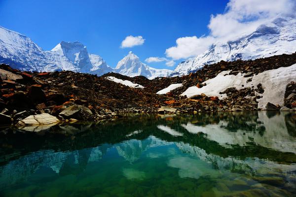 Image of Nature, Sky, Mountainous landforms, Mountain, Mountain range, Wilderness etc.