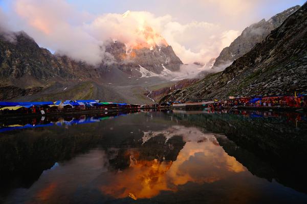 Image of Nature, Highland, Sky, Mountainous landforms, Mountain, Wilderness etc.