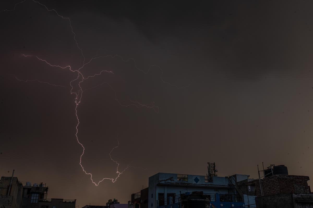 Image of Atmospheric phenomenon, Sky, Cloud, Night, Lighting, Atmosphere etc.