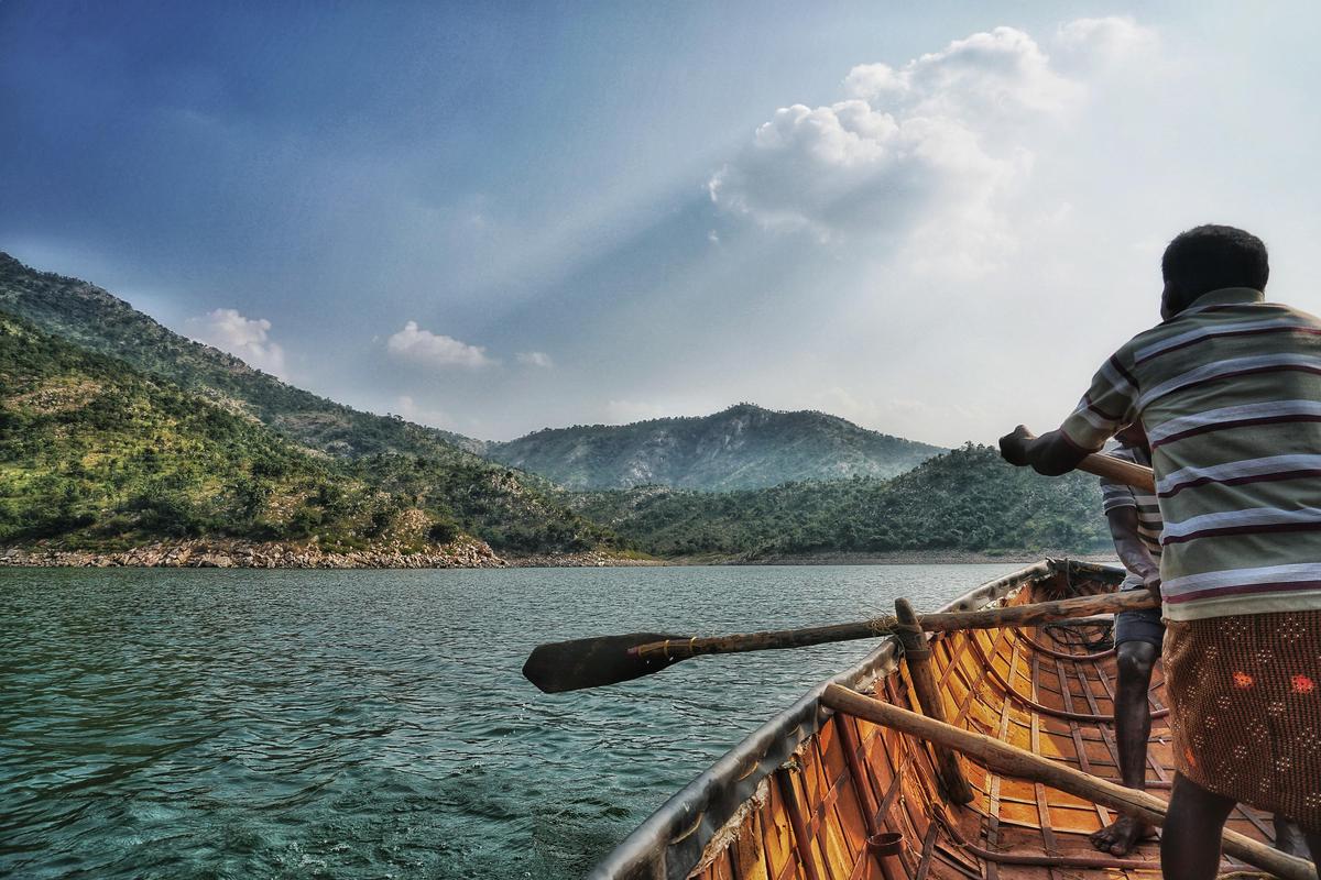 Image of Sky, Mountain, Wilderness, Cloud, Water, River etc.
