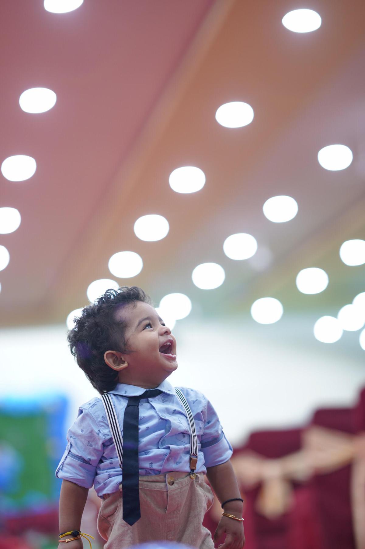Image of Sky, Light, Child, Skin, Pink, Yellow etc.