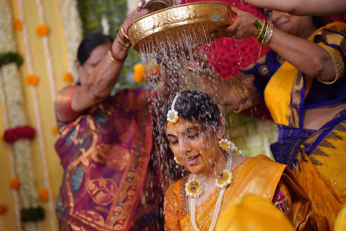 Image of Marriage, Sari, Ritual etc.