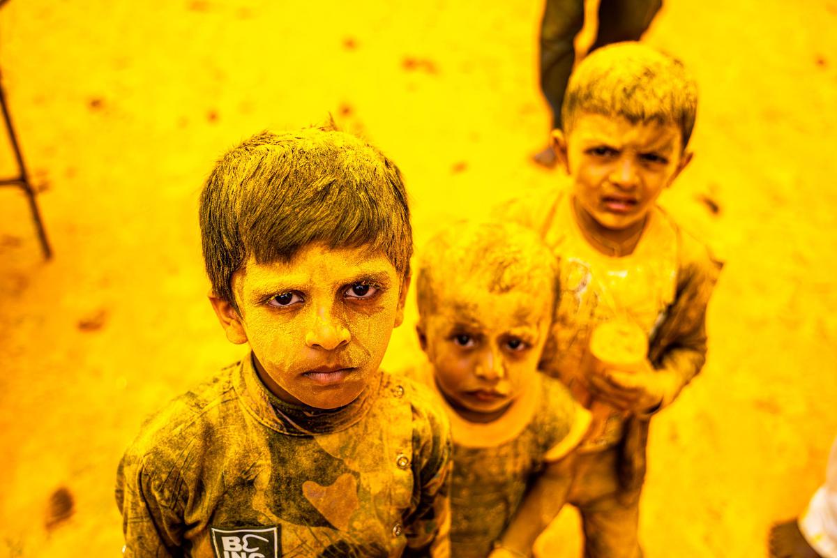 Image of Child, Yellow, Fun, People etc.