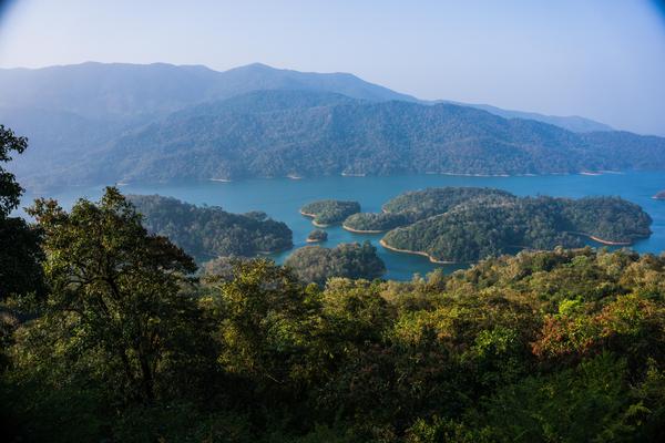Image of Highland, Sky, Mountain, Tree, Natural landscape, Water etc.