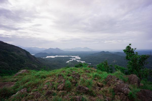 Image of Highland, Sky, Mountain, Tree, Cloud, Natural landscape etc.