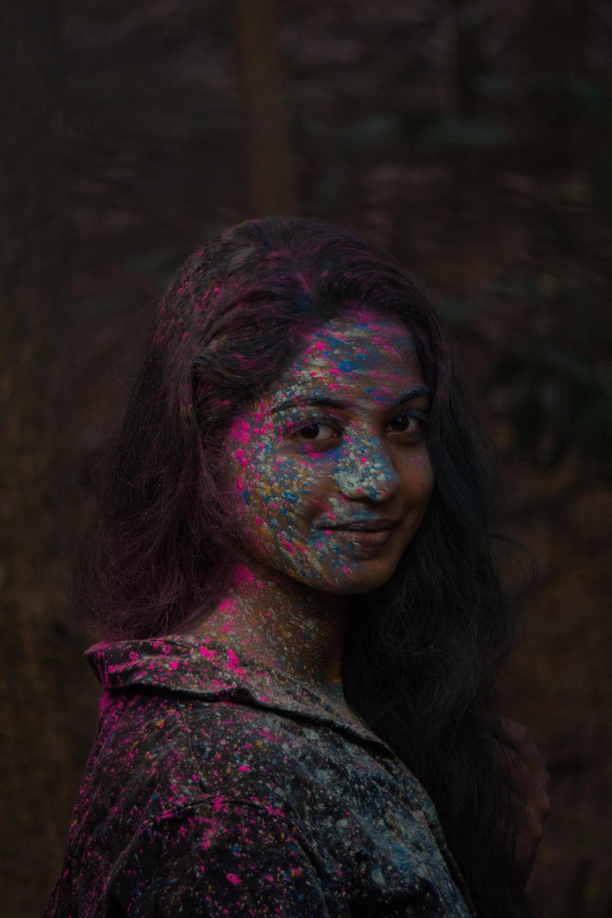 Image of Purple, Lip, Flash photography etc.