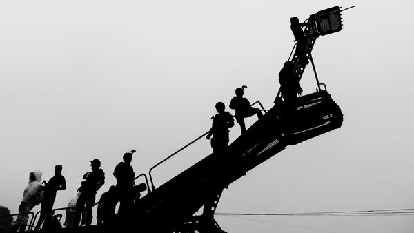 Image of People, Interaction, Team, Employment, Soldier, Helmet etc.