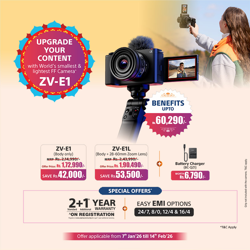 The Biggest Wedding Bonanza on ZV-E1