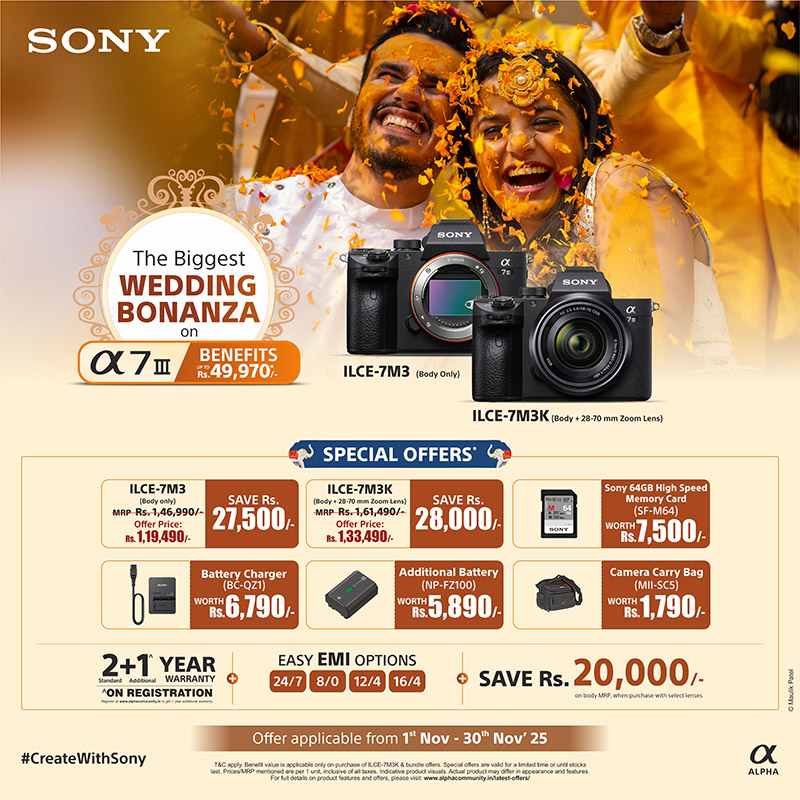 The Biggest Wedding Bonanza on ILCE-7M3K and ILCE-7M3