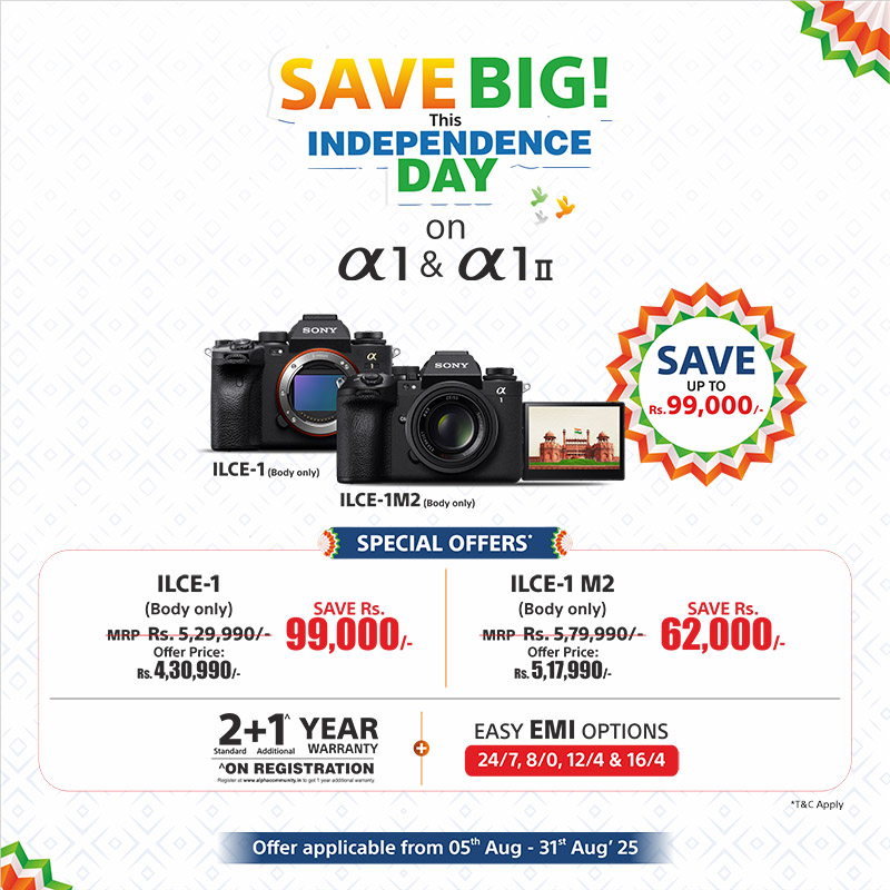 Big savings on ILCE-1 and ILCE-1M2