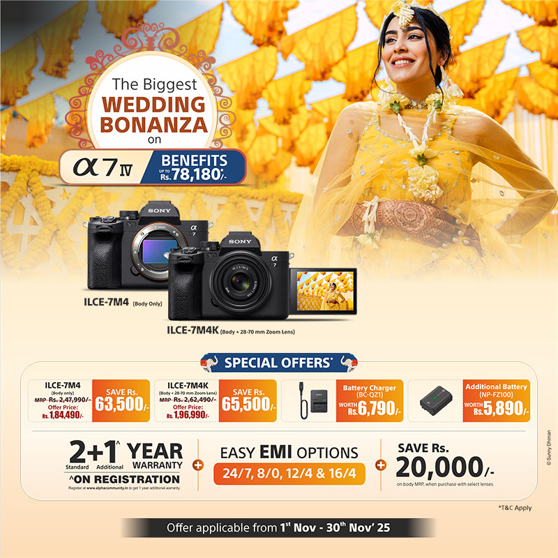 The Biggest Wedding Bonanza on ILCE-7M4K and ILCE-7M4