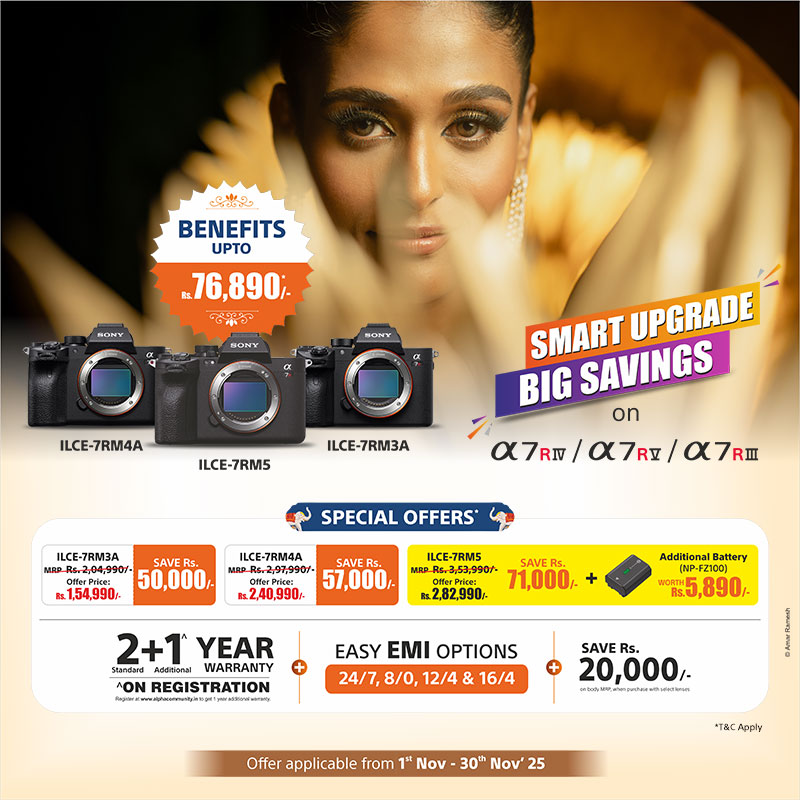 The Biggest Wedding Bonanza on ILCE-7RM5, ILCE-7RM3A & ILCE-7RM4A