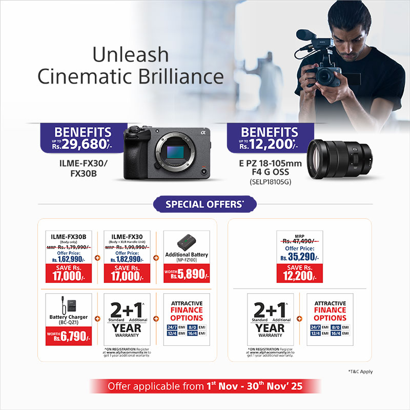 The Biggest Wedding Bonanza on ILME-FX30 with SELP18105G