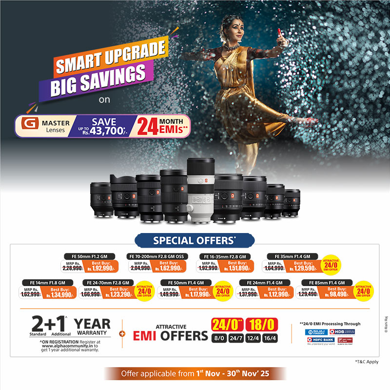 The Biggest Wedding Bonanza on G Master Lenses