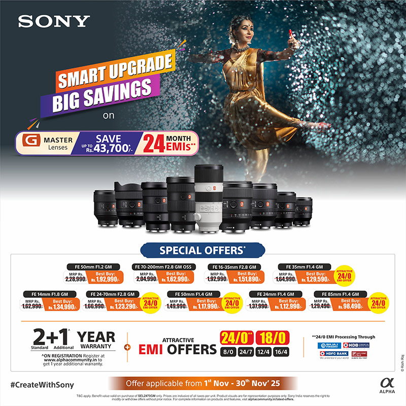 The Biggest Wedding Bonanza on G Master Lenses